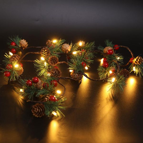 strings christmas party led string lights 2m 20leds pine cones xmas decor fairy garland for indoor year holidays
strings christmas party led string lights 2m 20leds pine cones xmas decor fairy garland for indoor year holidays