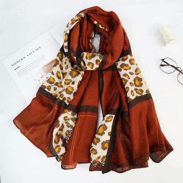 2021 designer brand women scarf leopard print cotton large size lady shawls winter warm animal pattern foulard hijabs, Blue;gray
2021 designer brand women scarf leopard print cotton large size lady shawls winter warm animal pattern foulard hijabs, Blue;gray