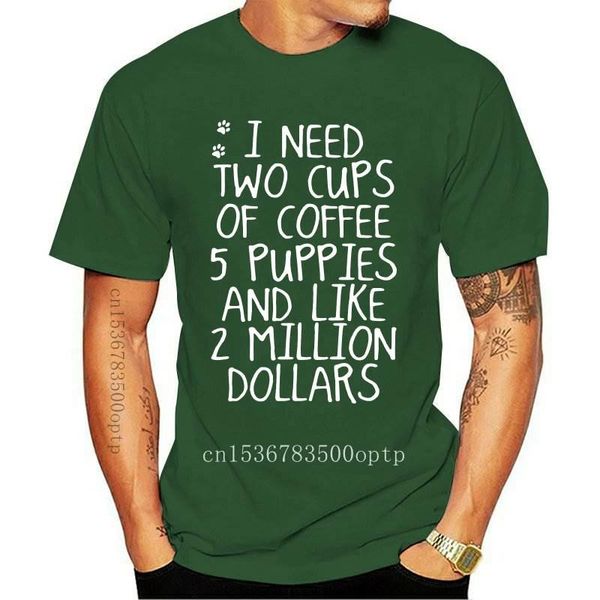 men's t-shirts men funny t shirt fashion tshirt i need two cups of coffee 5 puppies and like 2 milion dollars women t-shirt, White;black
men's t-shirts men funny t shirt fashion tshirt i need two cups of coffee 5 puppies and like 2 milion dollars women t-shirt, White;black