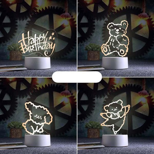 night lights cartoon light ins bedside plug-in luminous romantic sleep lamp table
night lights cartoon light ins bedside plug-in luminous romantic sleep lamp table