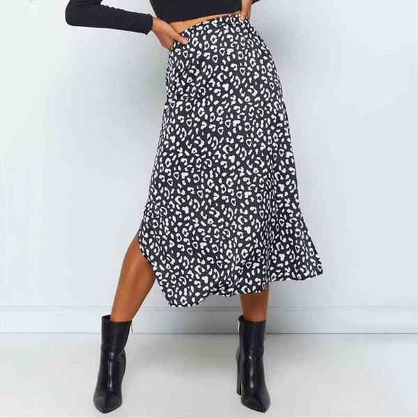 split zipper empire long womens skirts mid calf spring summer leopard printed chiffon skirt ladies fashion streetwear, Black
split zipper empire long womens skirts mid calf spring summer leopard printed chiffon skirt ladies fashion streetwear, Black