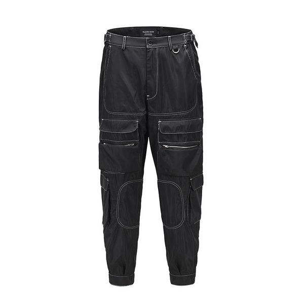 men's pants origianl multi-pockets straight black cargo mens zipper streetwear casual boom feet baggy trousers hip hop track
men's pants origianl multi-pockets straight black cargo mens zipper streetwear casual boom feet baggy trousers hip hop track
