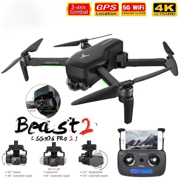drones sg906/sg906 pro 2 drone 4k profesional hd mechanical 3-axis gimbal camera 5g wifi gps system supports tf card rc plane
drones sg906/sg906 pro 2 drone 4k profesional hd mechanical 3-axis gimbal camera 5g wifi gps system supports tf card rc plane