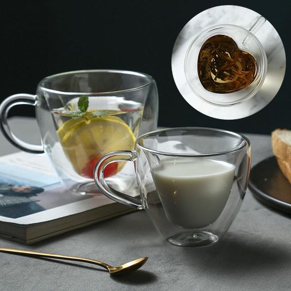 wine glasses double wall heart love shaped glass mug heat-resisting creative lover coffee cups gift for drinking or tea nice
wine glasses double wall heart love shaped glass mug heat-resisting creative lover coffee cups gift for drinking or tea nice