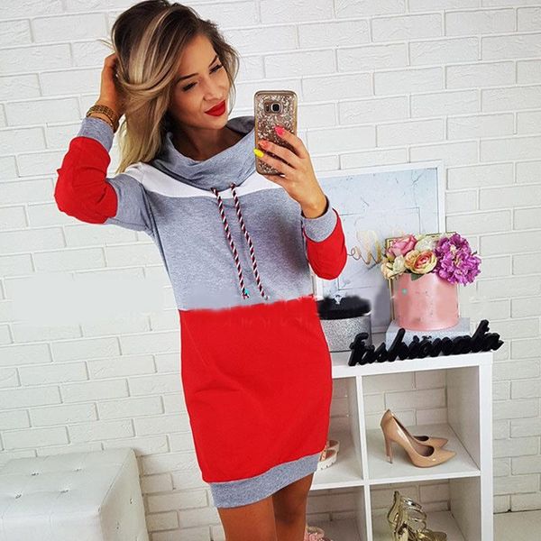 casual patchwork hoodie dress new fashion autumn winter turtleneck long sleeve hooded sweatshirt mini dress
casual patchwork hoodie dress new fashion autumn winter turtleneck long sleeve hooded sweatshirt mini dress