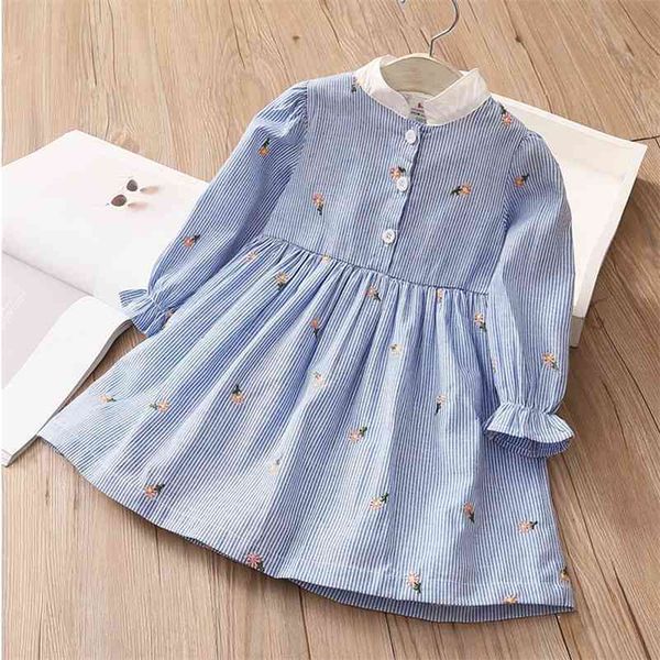 spring autumn 2 3 4 6 8 10 12years long sleeve children embroidered floral pattern crew neck baby kids girl striped dresses 210701, Red;yellow
spring autumn 2 3 4 6 8 10 12years long sleeve children embroidered floral pattern crew neck baby kids girl striped dresses 210701, Red;yellow