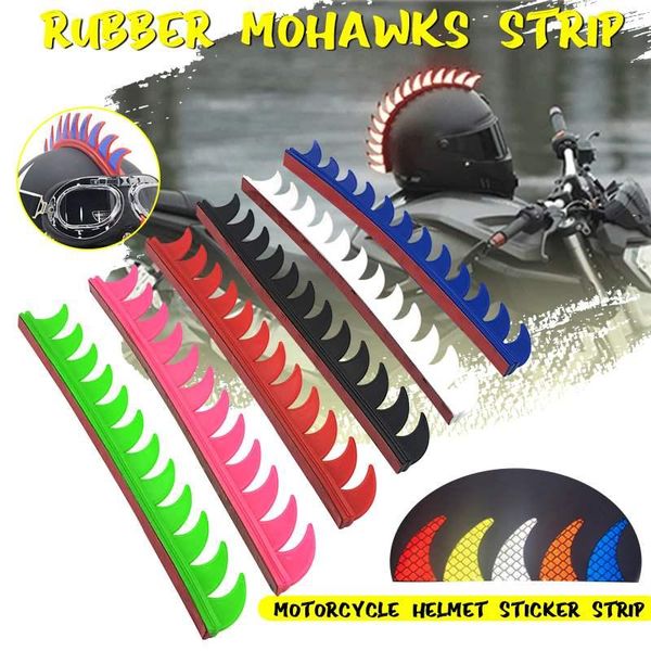 5 color reflective motorcycle helmet bike motorcycle helmet mohawk sticker rubber strip decoration
5 color reflective motorcycle helmet bike motorcycle helmet mohawk sticker rubber strip decoration