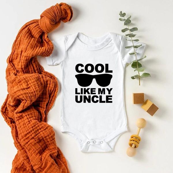 rompers cool like my uncle print funny born baby bodysuits cotton short sleeve girl boy clothes toddler jumpsuits, Blue
rompers cool like my uncle print funny born baby bodysuits cotton short sleeve girl boy clothes toddler jumpsuits, Blue