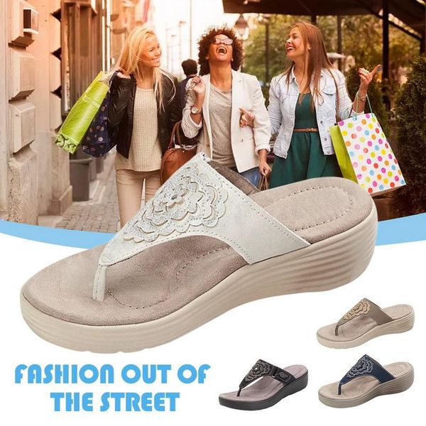 sandals women's platform fashion summer woman shoes wedge open toe casual non-slip flowers beach ladies zapatos de mujer, Black
sandals women's platform fashion summer woman shoes wedge open toe casual non-slip flowers beach ladies zapatos de mujer, Black
