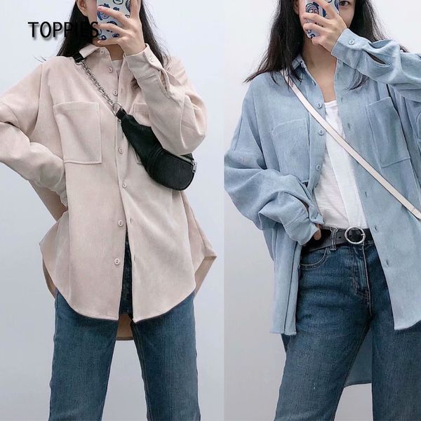 new 2021 women oversize corduroy bluouses boyfriend shirt female long sleeve pocket plus size qnv3, White
new 2021 women oversize corduroy bluouses boyfriend shirt female long sleeve pocket plus size qnv3, White