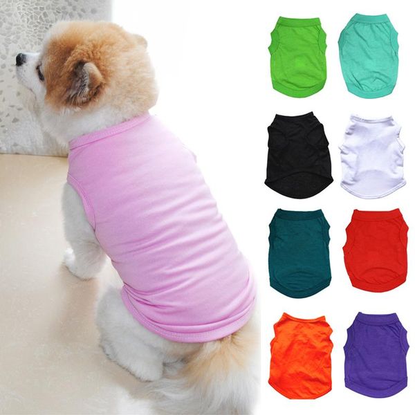 dog apparel summer solid color tshirt pet supplies clothes vest for small dogs puppy cute yorkshire terrier
dog apparel summer solid color tshirt pet supplies clothes vest for small dogs puppy cute yorkshire terrier