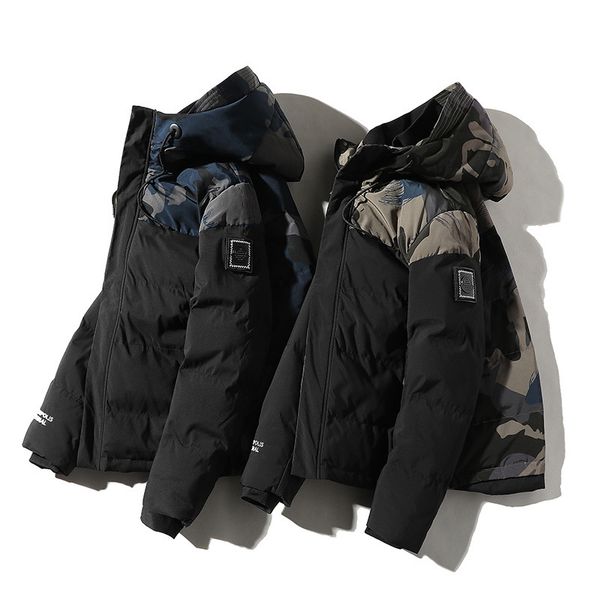 2021 new men jacket parkas winter warm thick windbreak outwear coat waterproof hooded casual fashion streetwear parka for male fehq, Black
2021 new men jacket parkas winter warm thick windbreak outwear coat waterproof hooded casual fashion streetwear parka for male fehq, Black