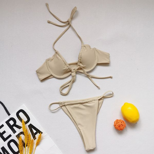 bandage bikini set 2021 push up swimwear women swimsuit brazilian bikini bather bathing suit summer beachwear swimming suit, Black
bandage bikini set 2021 push up swimwear women swimsuit brazilian bikini bather bathing suit summer beachwear swimming suit, Black