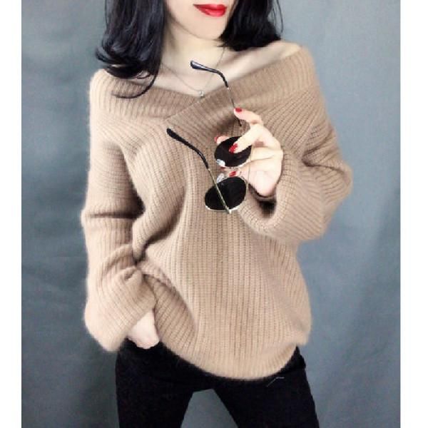 women's sweaters fv1103 2021 autumn winter women fashion casual warm nice sweater korean knit, White;black
women's sweaters fv1103 2021 autumn winter women fashion casual warm nice sweater korean knit, White;black