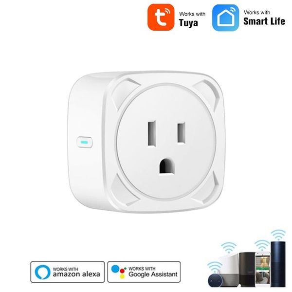 smart power plugs plug wifi socket us 16a monitor timing function tuya smartlife app control works with alexa google assistant
smart power plugs plug wifi socket us 16a monitor timing function tuya smartlife app control works with alexa google assistant