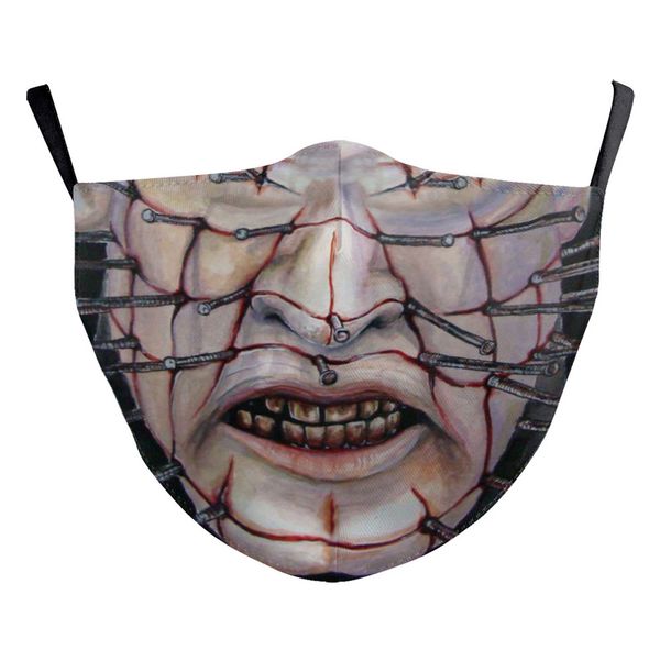 clown horror element pattern printed masks (no filter) pack of 5 pieces comfortable hygiene reusable washable effective filtering dust
clown horror element pattern printed masks (no filter) pack of 5 pieces comfortable hygiene reusable washable effective filtering dust