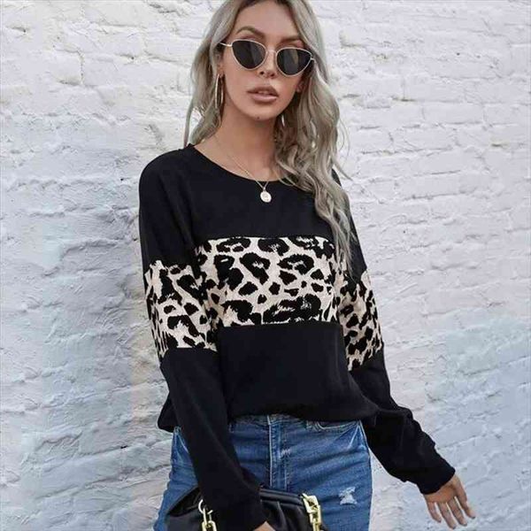 leopard print colorblock drop shoulder sweatshirts oversize long sleeve o neck loose pullovers female, White;black
leopard print colorblock drop shoulder sweatshirts oversize long sleeve o neck loose pullovers female, White;black
