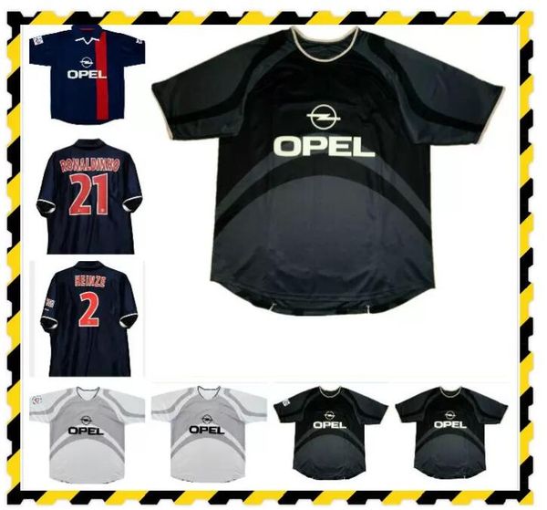 rétro 2001 2002 soccer jerseys paris okocha arteta heinze anelka pochettino aloisio llacer ronaldinho 01/02 home retro football shirt, Black;yellow
rétro 2001 2002 soccer jerseys paris okocha arteta heinze anelka pochettino aloisio llacer ronaldinho 01/02 home retro football shirt, Black;yellow