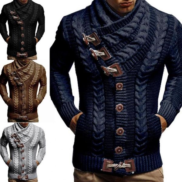 men's sweaters fashionable men sweater comfortable keep warm 5 colors skin-friendly button knitted, White;black
men's sweaters fashionable men sweater comfortable keep warm 5 colors skin-friendly button knitted, White;black