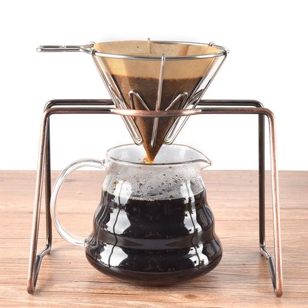 coffee filters 1pcs stainless steel filter rack household metal holder portable kitchen accessories supplies tools
coffee filters 1pcs stainless steel filter rack household metal holder portable kitchen accessories supplies tools