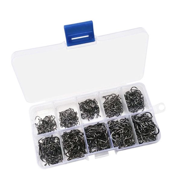 fishing hooks 500x metal fishhook set lure sharp rig barbed with organizer box catfish carp tackles accessories
fishing hooks 500x metal fishhook set lure sharp rig barbed with organizer box catfish carp tackles accessories