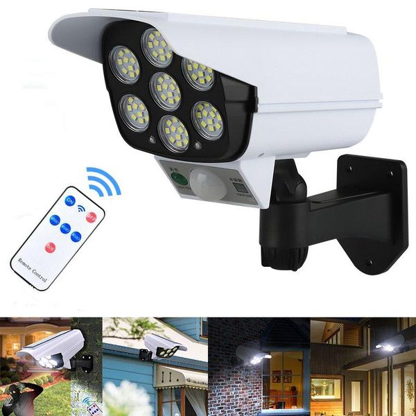lawn lamps two in one solar security light with dummy camera wireless outdoor flood ip65 waterproof simulation lamp for garden
lawn lamps two in one solar security light with dummy camera wireless outdoor flood ip65 waterproof simulation lamp for garden