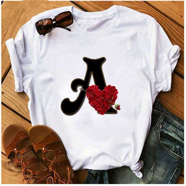 mayos women's 90s t-shirt letter flower red harajuku t-shirt fashion kawaii t-shirt women's x0527, White
mayos women's 90s t-shirt letter flower red harajuku t-shirt fashion kawaii t-shirt women's x0527, White