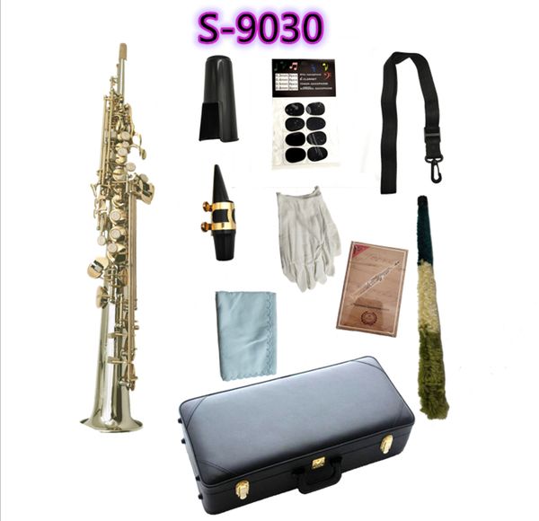 yanagisawa s-9030 b(b) tone soprano saxophone nickel plated tube gold key professional sax with mouthpiece case and accessories
yanagisawa s-9030 b(b) tone soprano saxophone nickel plated tube gold key professional sax with mouthpiece case and accessories