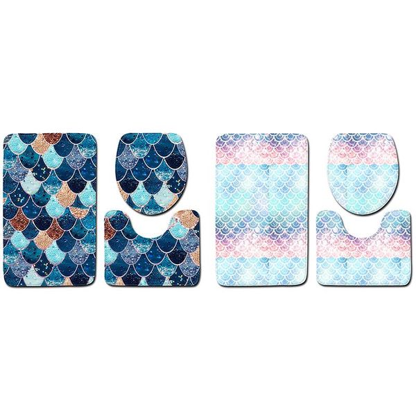 carpets 3 piece bath mat carpet set non-slip fish scale bathroom kitchen door decoration toilet seat cover ca
carpets 3 piece bath mat carpet set non-slip fish scale bathroom kitchen door decoration toilet seat cover ca