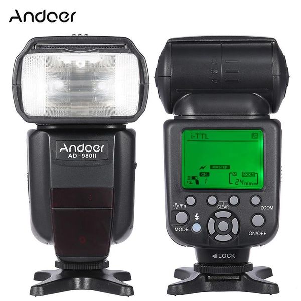 andoer ad-980ii camera flash speedlite i-ttl hss 1/8000 wireless master slave gn58 for flash d5200 d7200 d7100 d7000 dslr
andoer ad-980ii camera flash speedlite i-ttl hss 1/8000 wireless master slave gn58 for flash d5200 d7200 d7100 d7000 dslr
