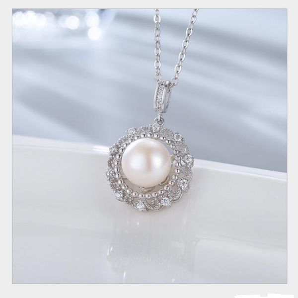 pendant necklaces crystal natural freshwater pearl sunflower necklace silver 925 for women girls collares modernos mujer 2021 high quality
pendant necklaces crystal natural freshwater pearl sunflower necklace silver 925 for women girls collares modernos mujer 2021 high quality