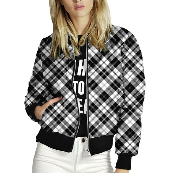 women's jackets 2021 lattice stitching square stand-up collar baseball uniform 3d clothing digital printing ladies sports jacket, Black;brown
women's jackets 2021 lattice stitching square stand-up collar baseball uniform 3d clothing digital printing ladies sports jacket, Black;brown