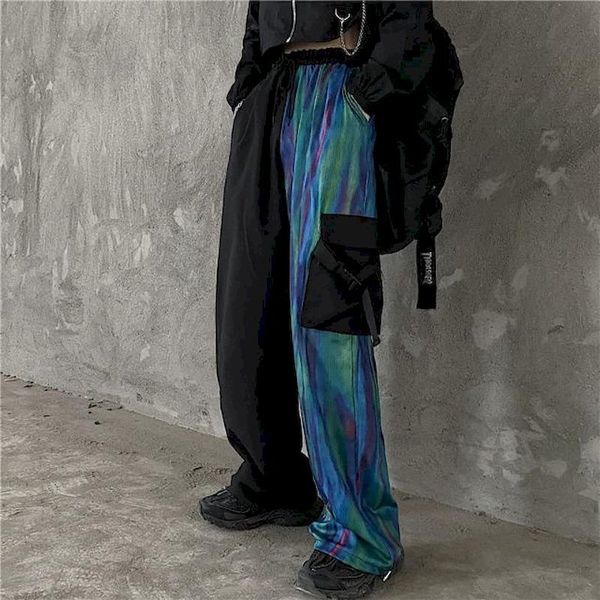 2021 original neon colour seam gradient thin pants for men and women loose laser elastic tight, new general casual feet 9dha, Black;white
2021 original neon colour seam gradient thin pants for men and women loose laser elastic tight, new general casual feet 9dha, Black;white
