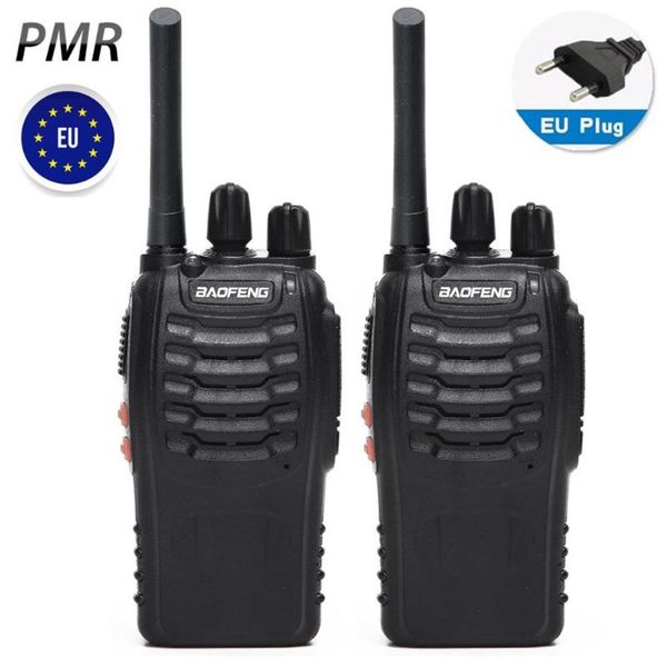 2pcs baofeng bf-88e pmr updated version of 888s walkie talkie with usb charger uhf 446 mhz 0.5 w 16 ch handheld portable radio
2pcs baofeng bf-88e pmr updated version of 888s walkie talkie with usb charger uhf 446 mhz 0.5 w 16 ch handheld portable radio