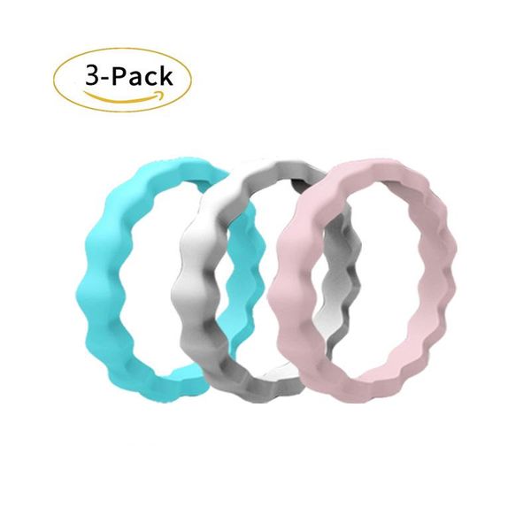 wedding rings 1 set 3mm thin silicone braided wave flexible hypoallergenic rubber finger ring food grade pride engagement band, Slivery;golden
wedding rings 1 set 3mm thin silicone braided wave flexible hypoallergenic rubber finger ring food grade pride engagement band, Slivery;golden