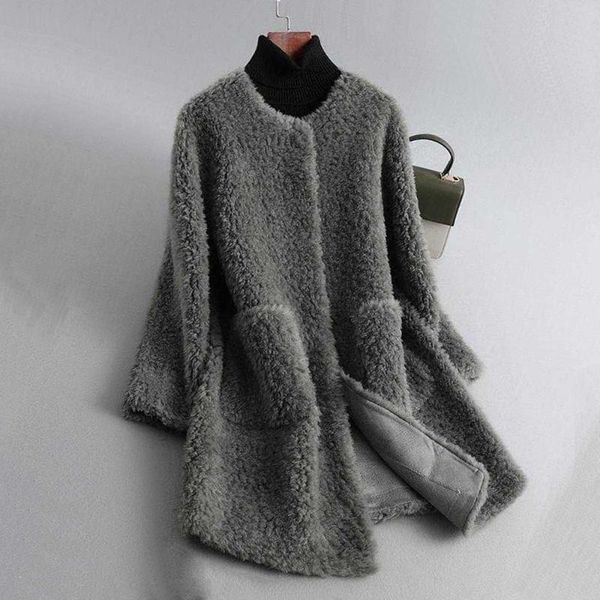women's wool & blends women faux fur overcoat solid mid-length long sleeve loose patchwork cardigan single-breasted round neck winter c, Black
women's wool & blends women faux fur overcoat solid mid-length long sleeve loose patchwork cardigan single-breasted round neck winter c, Black