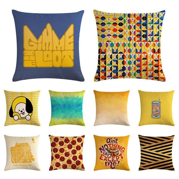 cushion/decorative pillow personalized color stitching pattern cushion cover bee crown linen car chair home decoration case 45x45cm
cushion/decorative pillow personalized color stitching pattern cushion cover bee crown linen car chair home decoration case 45x45cm