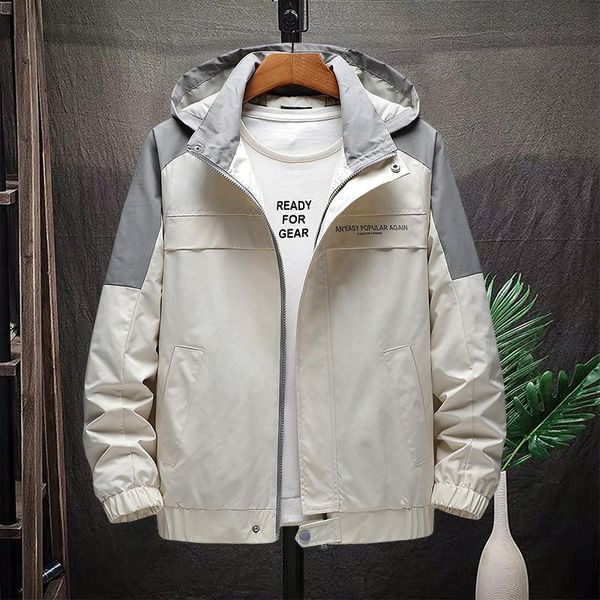 men's jackets spring autumn fashion jacket streetwear hooded casual loose patchwork workwear youth hip hop windbreakers, Black;brown
men's jackets spring autumn fashion jacket streetwear hooded casual loose patchwork workwear youth hip hop windbreakers, Black;brown