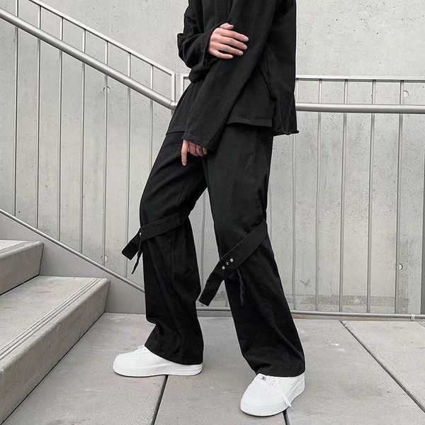 men's pants pure color straight leg men korean fashion casual loose wide streetwear retro trousers m-2xl, Black
men's pants pure color straight leg men korean fashion casual loose wide streetwear retro trousers m-2xl, Black