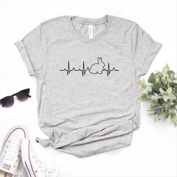 bunny rabbit heartbeat print women cotton casual funny yong girl 6 color a 1129, White
bunny rabbit heartbeat print women cotton casual funny yong girl 6 color a 1129, White