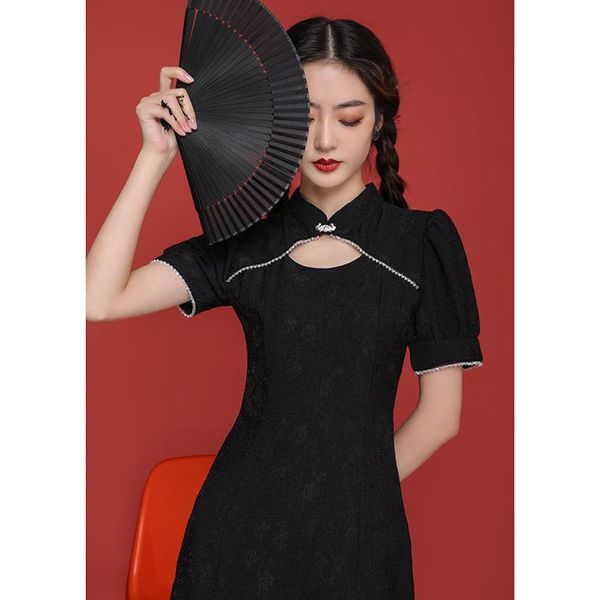 ethnic clothing vintage print solid cheongsams women short sleeve classic elegant qipao nail bead oriental traditional chinese dress party g, Red
ethnic clothing vintage print solid cheongsams women short sleeve classic elegant qipao nail bead oriental traditional chinese dress party g, Red