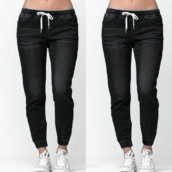 casual jogger 2020 elastic ny pencil for women leggings jeans high waist women's denim drawstring, Blue
casual jogger 2020 elastic ny pencil for women leggings jeans high waist women's denim drawstring, Blue