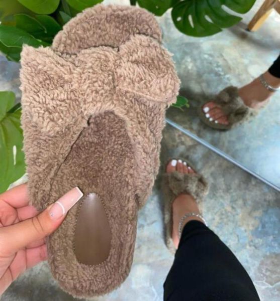 furry flat non-slip slippers fashion outdoor leisure soft comfortable spring women home fur bow sandals 2021, Black
furry flat non-slip slippers fashion outdoor leisure soft comfortable spring women home fur bow sandals 2021, Black