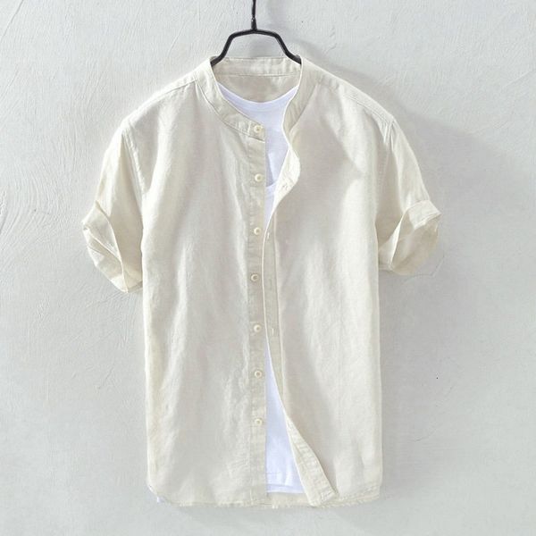 men baggy katoen linen effen short mouw button retro shirts blouse casual male shirt masculina camisa, White;black
men baggy katoen linen effen short mouw button retro shirts blouse casual male shirt masculina camisa, White;black