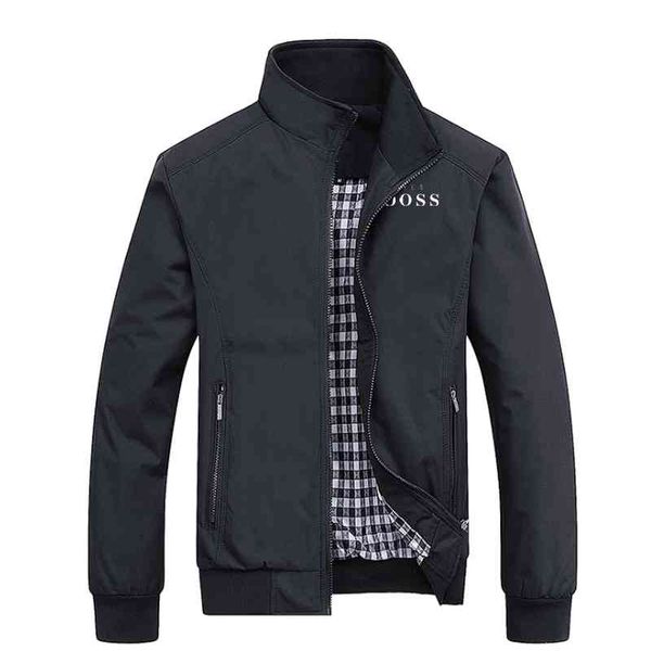 autumn and winter brand casual bomber outdoor sports zipper thin section men's et, Black
autumn and winter brand casual bomber outdoor sports zipper thin section men's et, Black