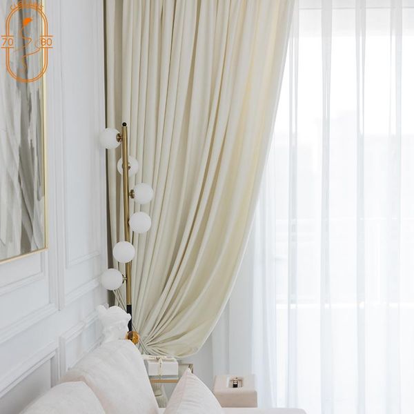 curtain & drapes high-end cream white dutch velvet curtains blackout for living room bedroom finished
curtain & drapes high-end cream white dutch velvet curtains blackout for living room bedroom finished
