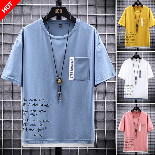 2021 new funny designer with pocket hiphop tee t shirt men cotton bulk printed letter number fashion white tshirt for hzff, White;black
2021 new funny designer with pocket hiphop tee t shirt men cotton bulk printed letter number fashion white tshirt for hzff, White;black
