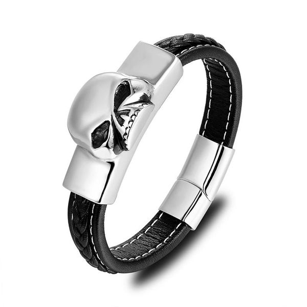 charm bracelets titanium steel braided bracelet domineering men's stainless leather jewelry wholesale, Golden;silver
charm bracelets titanium steel braided bracelet domineering men's stainless leather jewelry wholesale, Golden;silver