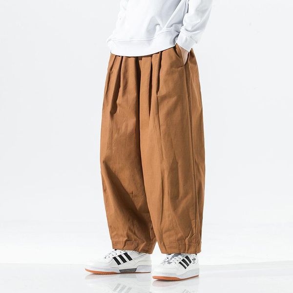 men's pants men trousers wide leg lantern solid color overalls casual large spring and autumn sport tidal current arrivals, Black
men's pants men trousers wide leg lantern solid color overalls casual large spring and autumn sport tidal current arrivals, Black