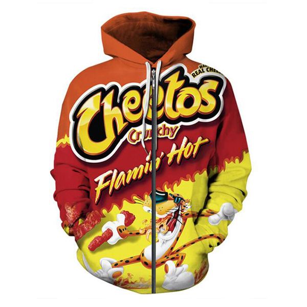 wholesale womens/mens cheetos 3d print hooded sweatshirts halloween funny backwoods pattern zipper hoodies a04, Gray
wholesale womens/mens cheetos 3d print hooded sweatshirts halloween funny backwoods pattern zipper hoodies a04, Gray